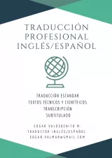 Traducción Profesional Inglés/Español