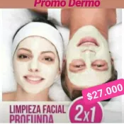 Limpieza facial profunda 2 personas por $27.000