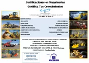 Certificaciones en Maquinarias