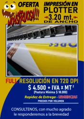 LETREROS - GIGANTOGRAFÍAS - IMPRESIÓN EN TELA PVC