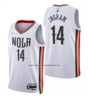 Camiseta New Orleans Pelicans Brandon Ingram NO 14 Ciudad