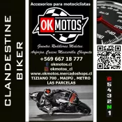 OKmotos Chile - Indumentaria y Accesorios - Clandestine Biker