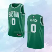 NO 0 Jayson Tatum Camiseta Boston Celtics Icon Verde 2022-23