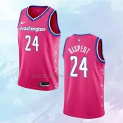 NO 24 Corey Kispert Camiseta Washington Wizards Ciudad Rosa 2022-23