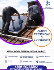 Taller practico instalación sistema solar para casa y lugares remotos