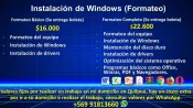 Instalación De Windows en Notebook & PC (Formateo) Quilpue