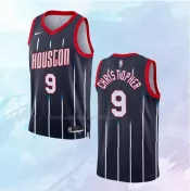 Camiseta Houston Rockets Ciudad Negro 2022-23