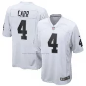 Camiseta NFL Game Las Vegas Raiders Derek Carr Blanco