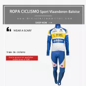 Ropa Ciclismo Sport Vlaanderen-Baloise