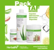 Este pack "TAF" Herbalife contiene tres productos
