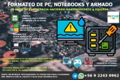 Formateo de PC Notebook y Armado a Domicilio