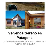 Terreno 0.5 ha en venta en Patagonia Chilena