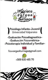 Psicóloga Infanto-Juvenil Valparaíso