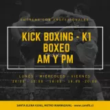 Clases de Kick Boxing, Boxeo, Muay Thai, Jiu jitsu, Entrenamiento Funcional