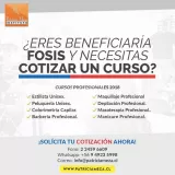 CURSOS PARA BENEFICIADOS DE FOSIS 2018