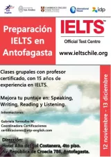 Preparación Examen IELTS Antofagasta - Calama