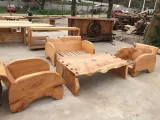 Muebles rusticos en maderas nativas