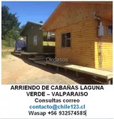 Cabaña Laguna Verde Valparaiso $ 25.000