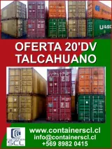 Containers marítimos en Talcahuano