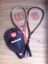2 raquetas de squash -Olympus Avenger y Wilson Punisher Double B