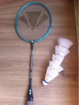 Carlton 4.3 badminton raqueta + 5 volantes Carlton