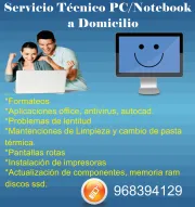 Servicio Técnico PC Computación a Domicilio