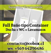 Baño Temuco, Baño tipo container