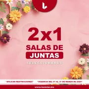 SALA DE JUNTAS CON MOBILIARIO Y SERVICIOS INCLUIDOS