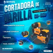 CORTADORA DE VARILLA HYPERMAQ CH-55D