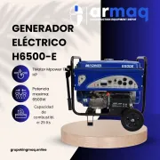 Generador Eléctrico Hypermaq Modelo H6500-E