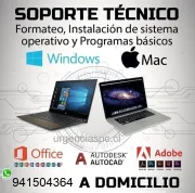 Servicio Técnico Computadores notebook a Domicilio