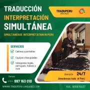 traductores, cabinas y audífonos TRADUCCION SIMULTANEA LIMA PERU