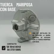 TUERCA MARIPOSA PARA CONSTRUCCIÓN