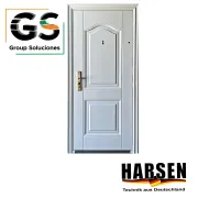 Puerta Exterior Seguridad 28 kilos Harsen® Blanca