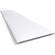 Tabla lisa PVC blanco cielorraso y/o revestimiento (metro lineal)