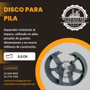 DISCO DE CONSTRUCCIÓN PARA PILA 5.0