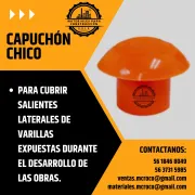 CAPUCHON DE SEGURIDAD CHICO PARA LATERALES DE VARILLA