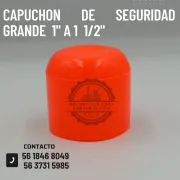 MC CAPUCHON DE SEGURIDAD GRANDE 1" A 1 1/2"