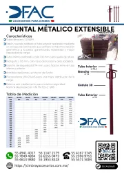 PUNTAL METALICO EXTENSIBLE DFAC