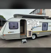 ALMOST NEW 2008 JURGENS PALMA CARAVAN