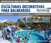 Embellece tu paraíso acuático con REFORPLAZ: Esculturas Decorativas para Balnearios