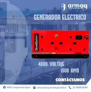 GENERADOR ELECTRICO G100 HYPERMAQ