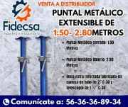 Puntal metálico extensible de 1.50-2.80 metros Morelos