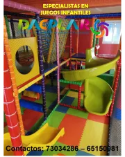 OFRECEMOS PARQUES INFANTILES PLAYGROUM PARA PATIOS DE COMIDAS SALONES INFANTILES