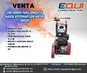 Cortadora para Concreto Marca Hypermaq con Motor Loncin Morelos