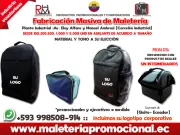 fabricacion de mochilas promocionales para empresas