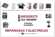 reparacion de estufas hornos calentadores a gas y electricos cel 3003028272