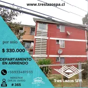 ¡Oportunidad de Arriendo de Departamento Familiar en Cerrillos!