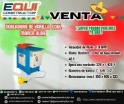 Dobladora de varilla D36L marca Alba