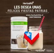 Felices fiestas Patrias CHILE les desean sus Distribuidores Independientes Herbalife